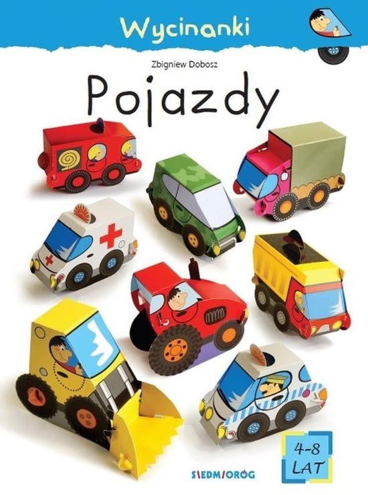 Wycinanki Pojazdy dla dzieci
