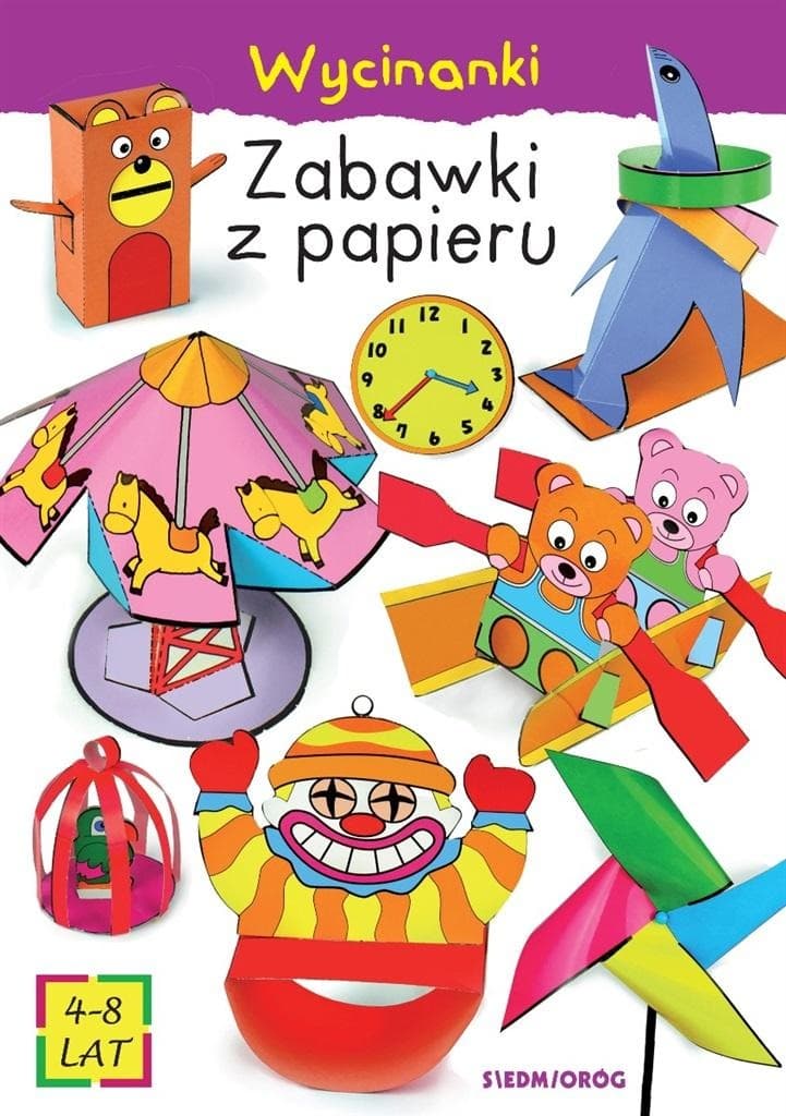 Wycinanki - Zabawki z papieru dla dzieci