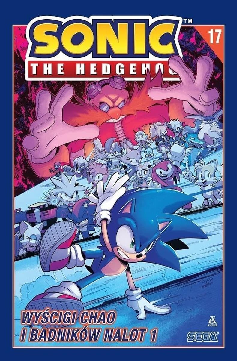 Wyścigi Chao i Badników nalot 1 Sonic the Hedgehog Tom 17