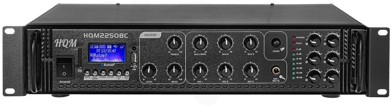 Wzmacniacz audio 250W FM/MP3/Bluetooth HQM2250BC