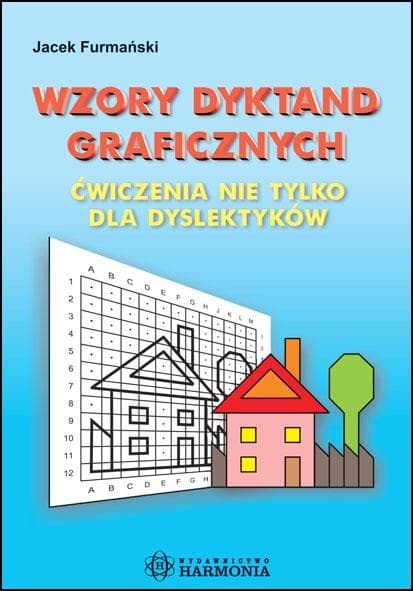 Harmonia Edukacja Wzory dyktand graficznych - ćwiczenia grafomotoryczne dla dzieci