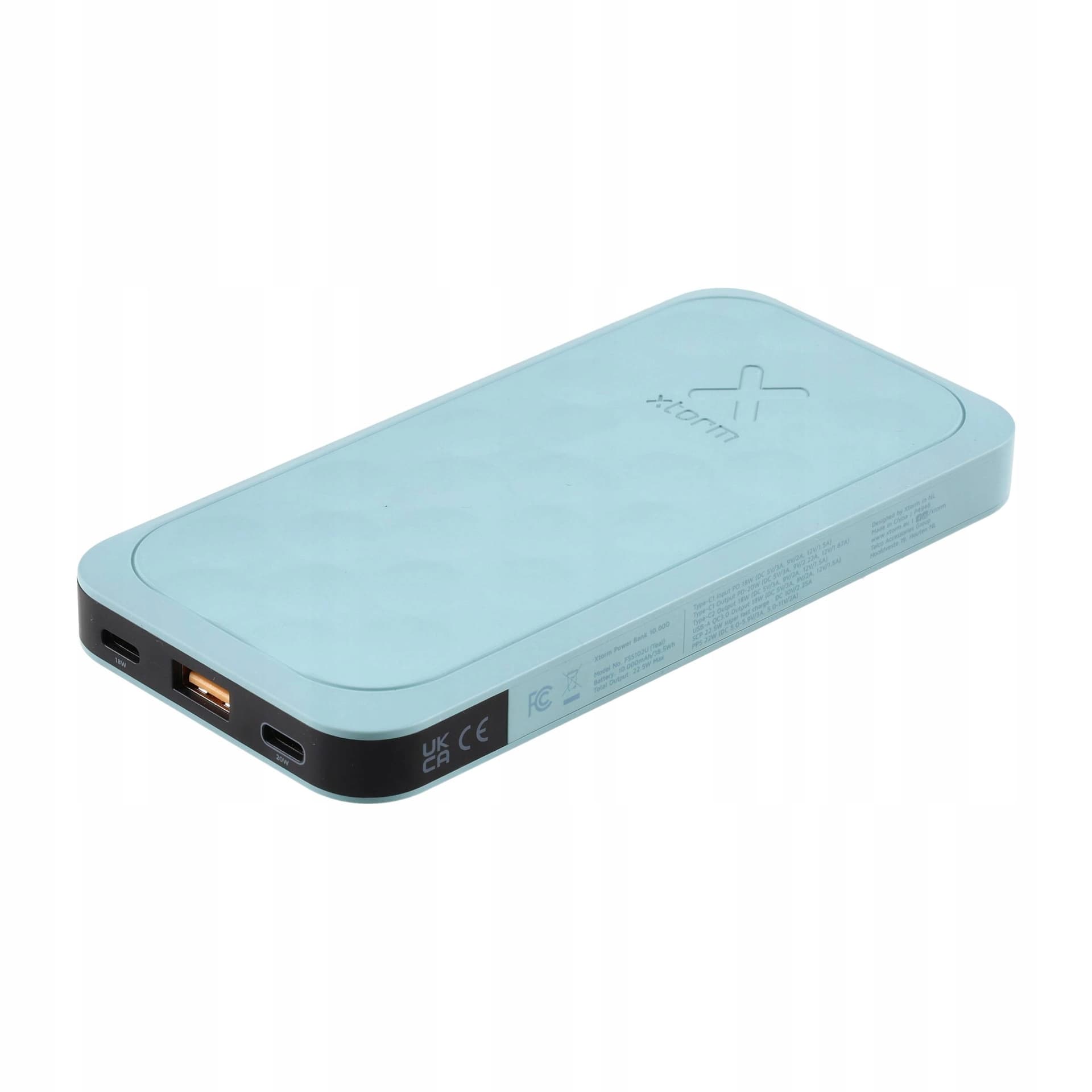 Xtorm Fuel Power Bank 10000 mAh 20W - niebieski