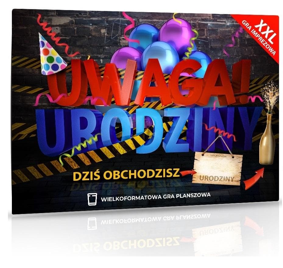 Gra XXL Uwaga! Urodziny