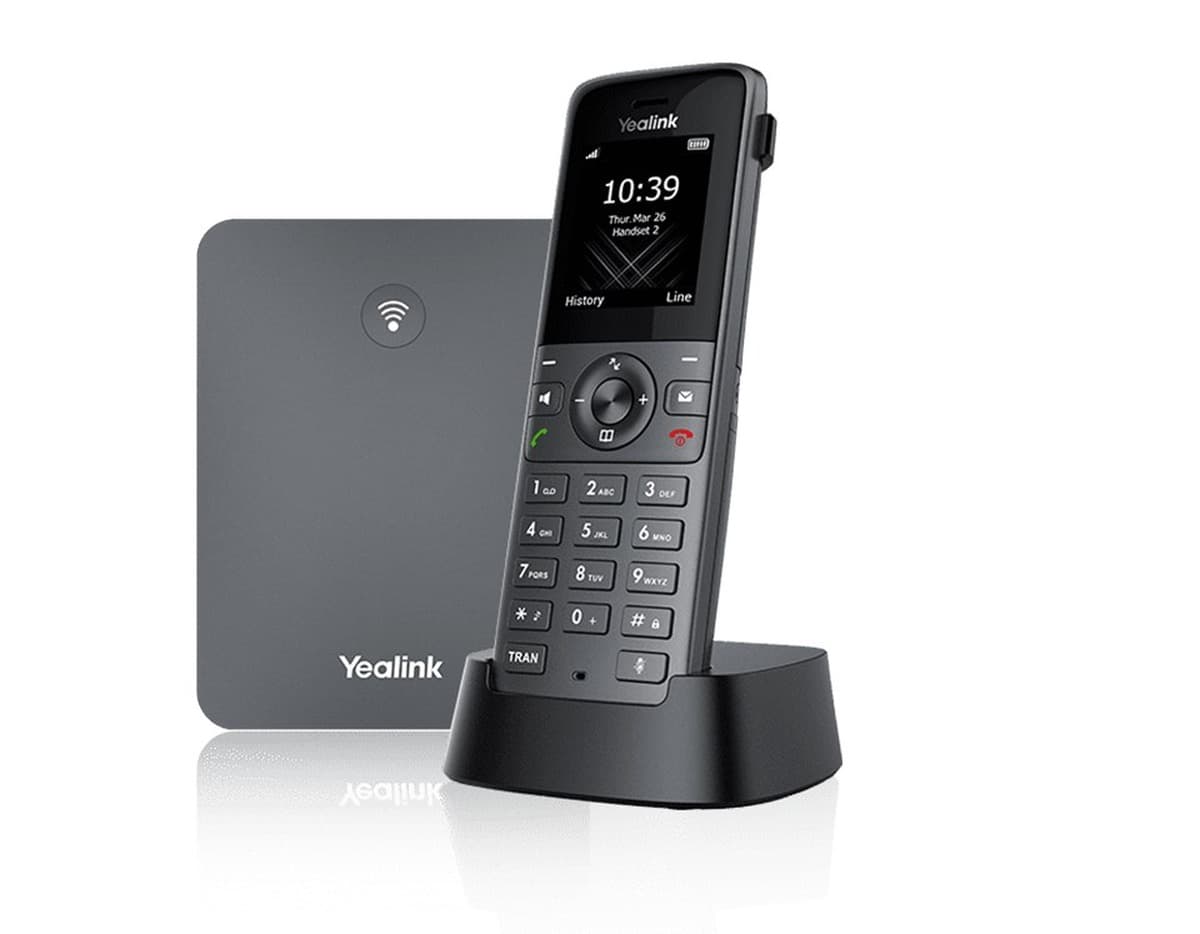 Yealink VoIP Telefon W73P Szary TFT