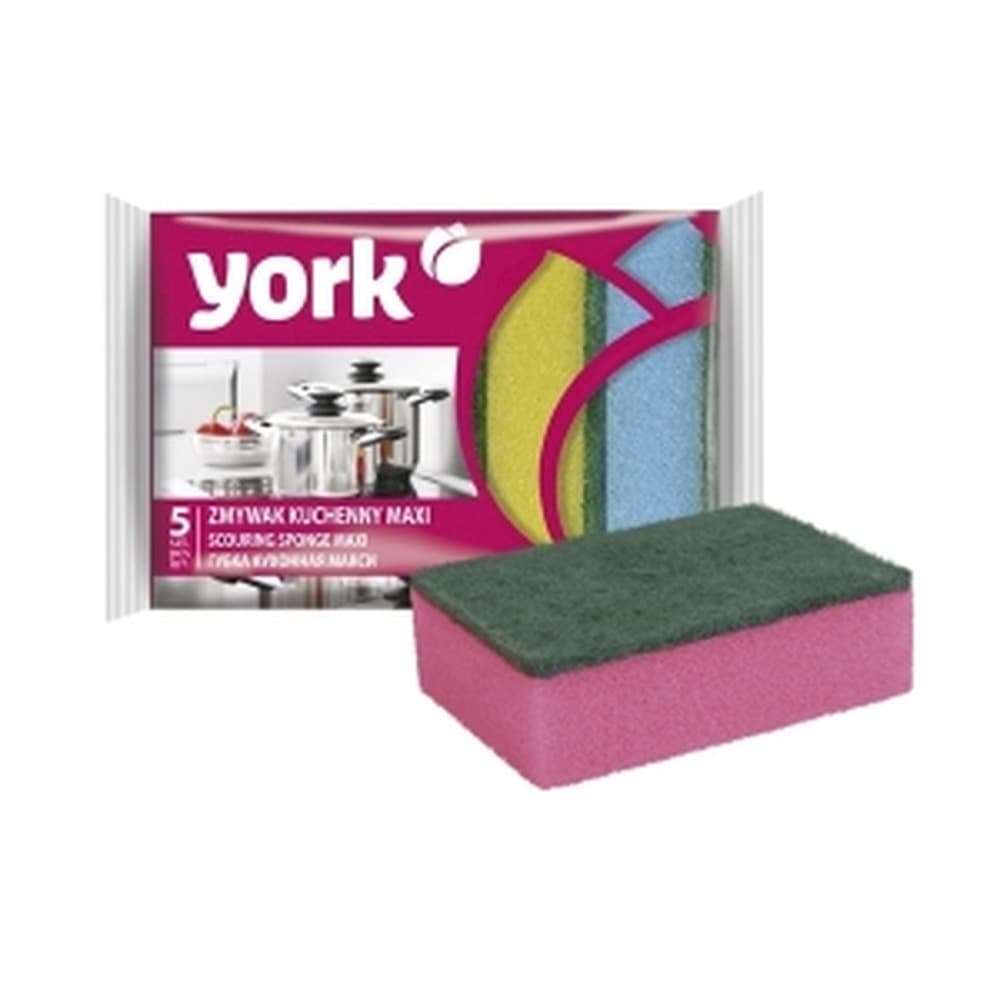 York Zmywaki kuchenne MAXI, 5 sztuk