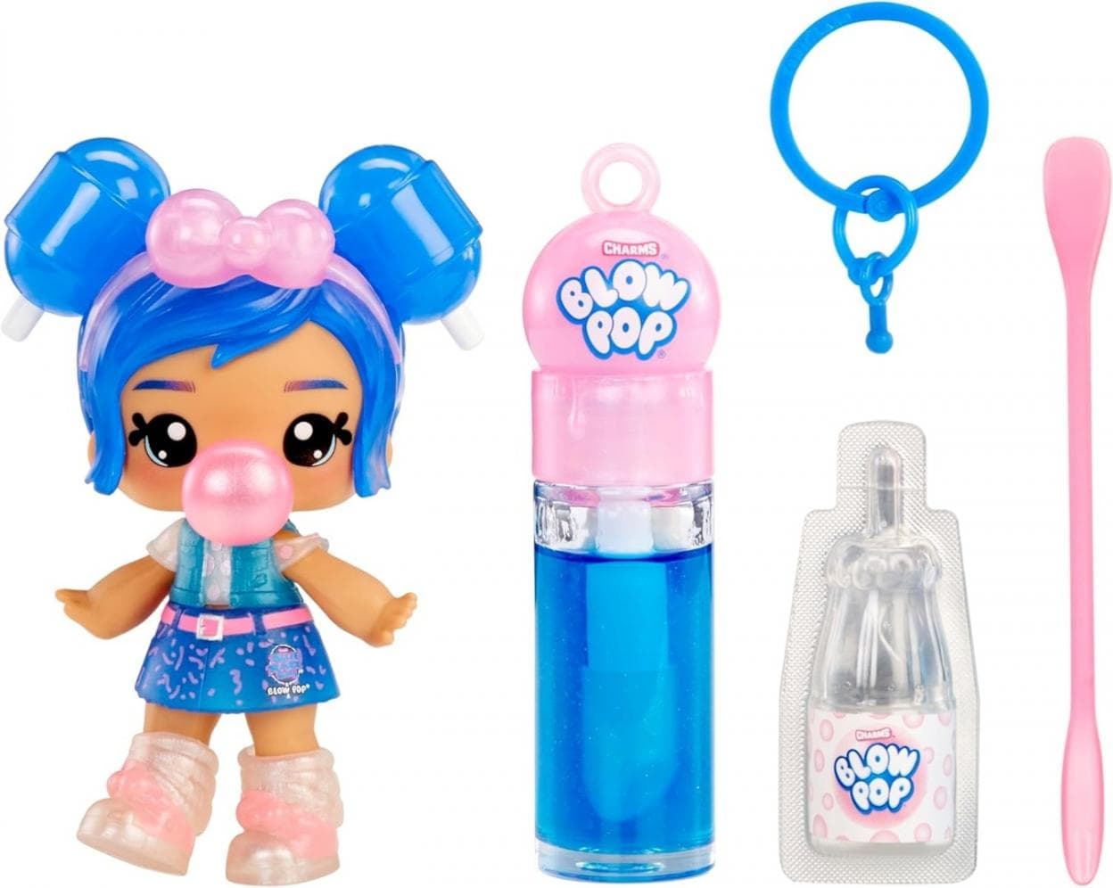 Yummiland Lalka Lulu Raspberry z Błyszczykiem do Ust