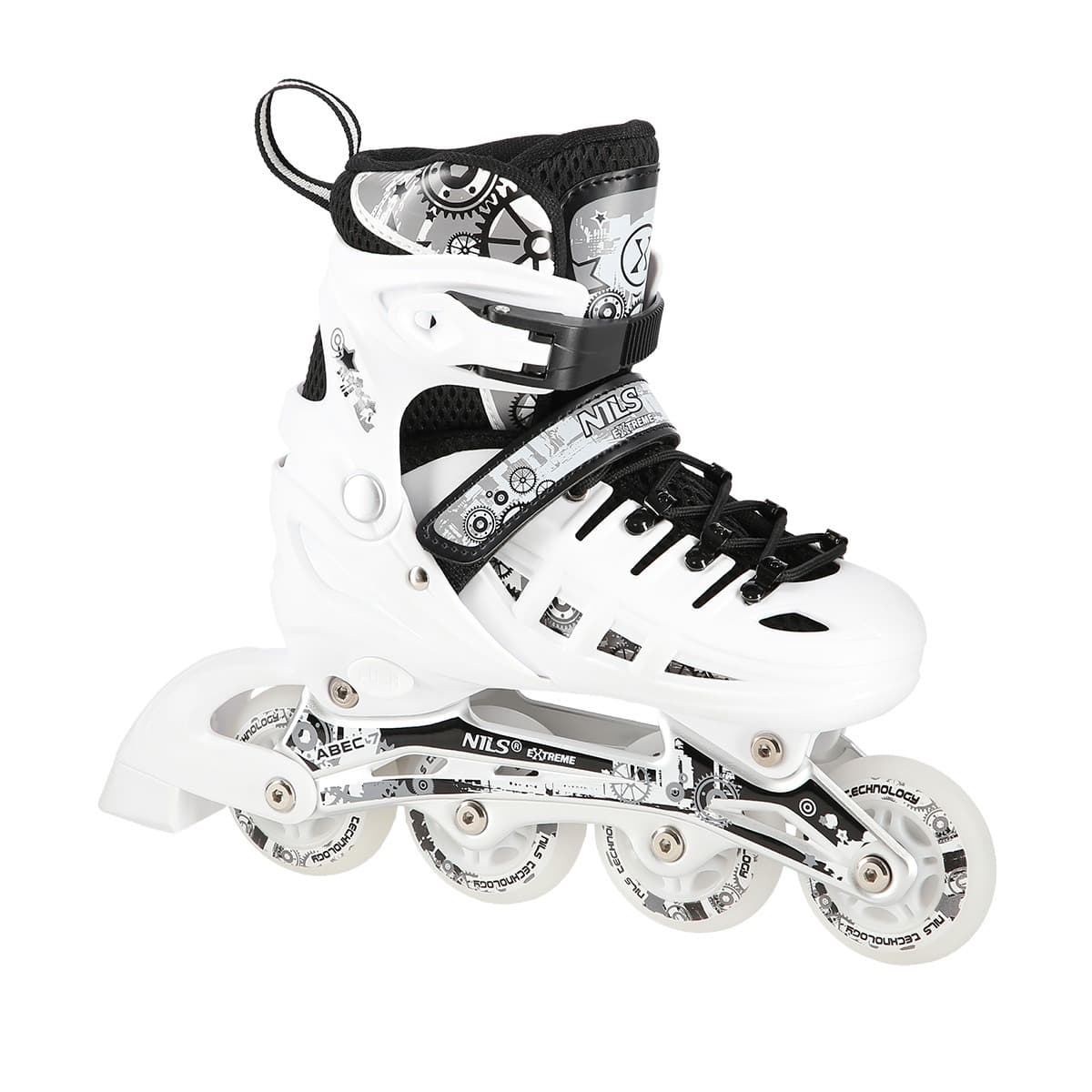 Łyżworolki Nils Extreme NH10905 4w1 z płozą hokejową
