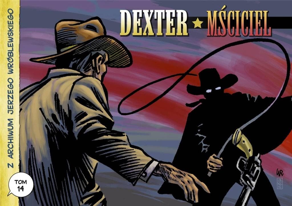 Komiks przygodowy Ongrys Dexter i Mściciel - 2 historie w 1 albumie