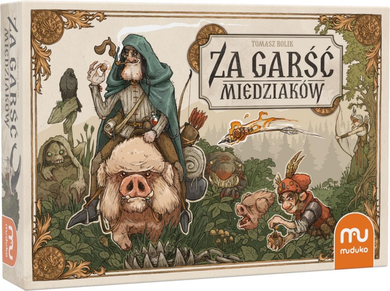 Muduko Gra Za garść miedziaków planszowa
