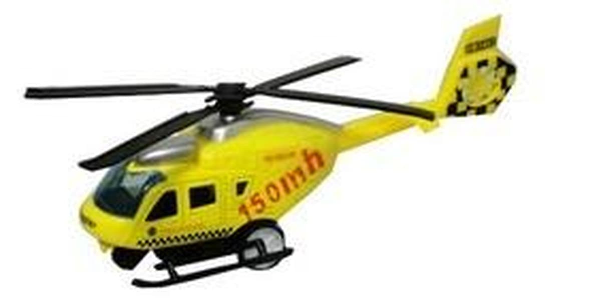 Zabawka Helikopter Ratunkowy z Napędem Pull-Back