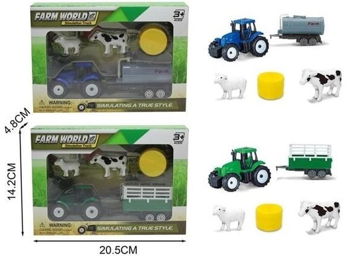 Zabawka zestaw Farma Traktor z akcesoriami MIX