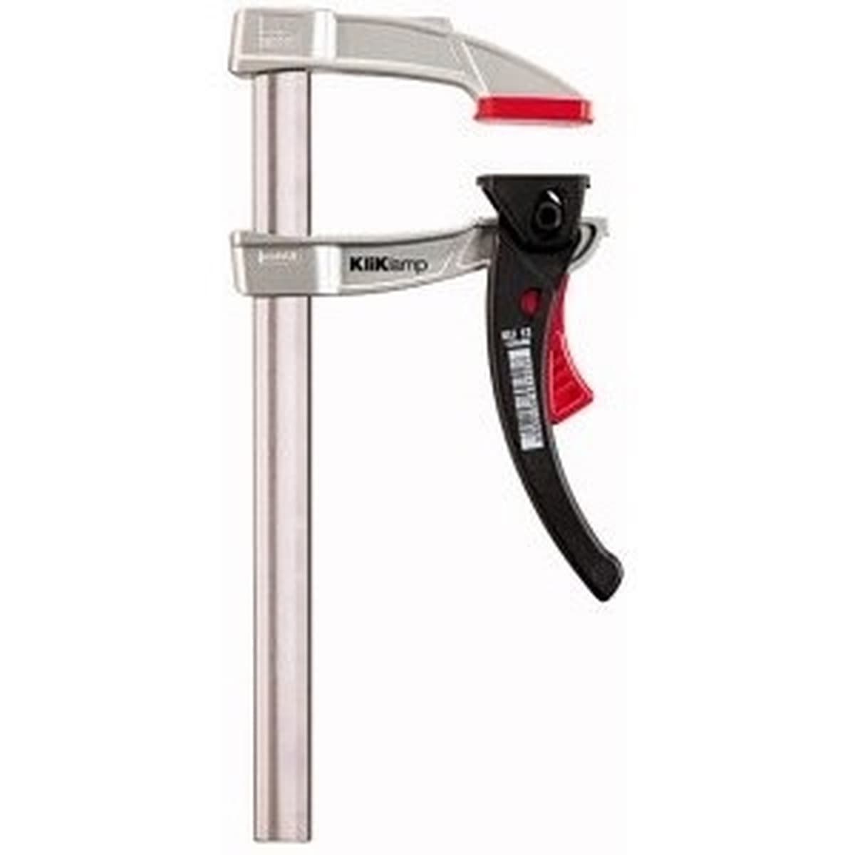 Zacisk stolarski KliKlamp 30 cm stal nierdzewna czarny czerwony