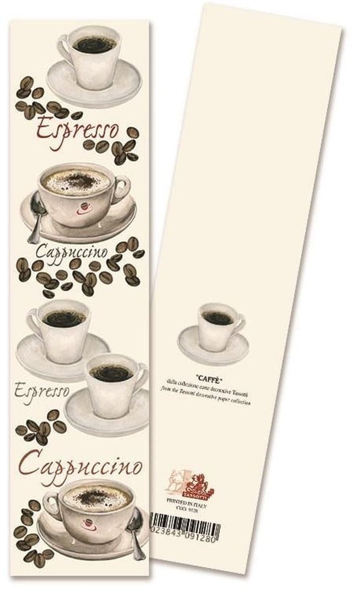 Zakładka do książki Tassotti Caffe Kawa 9128