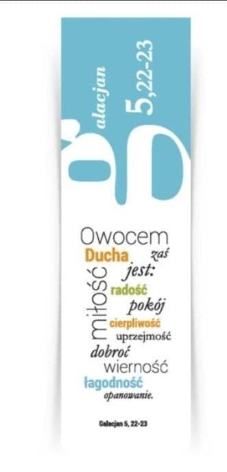 Podstawka korkowa z tekstem biblijnym Bóg Cię kocha 9,5 x