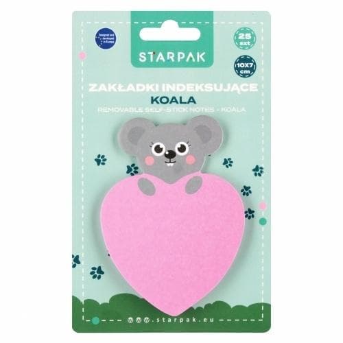 Zakładka indeksująca Koala 25 sztuk STARPAK