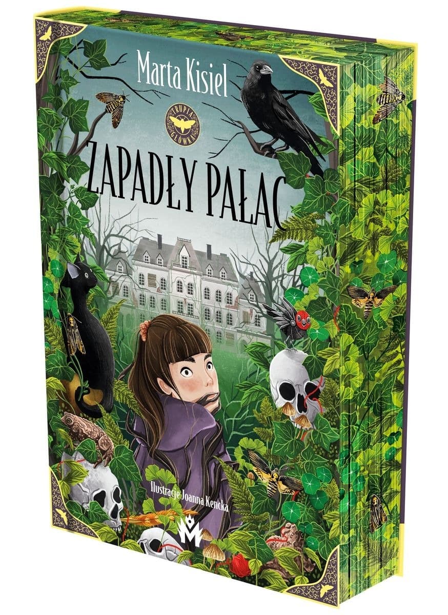 Zapadły pałac Ilustrowane brzegi Powieść