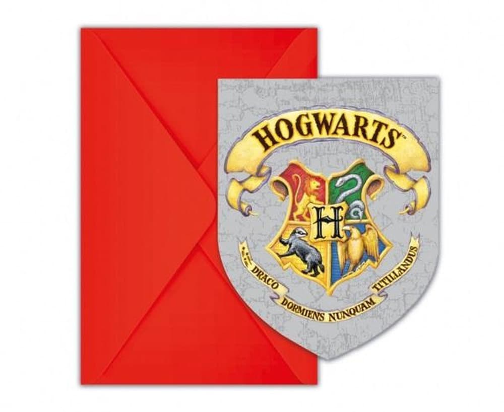 przyjęcie Harry Potter Dom Hogwart 6 szt.