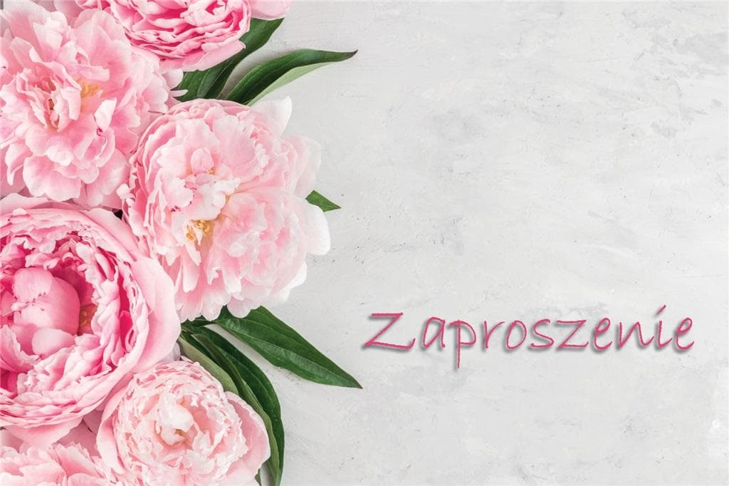 Zaproszenia uniwersalne Trend z kopertami, 10 sztuk