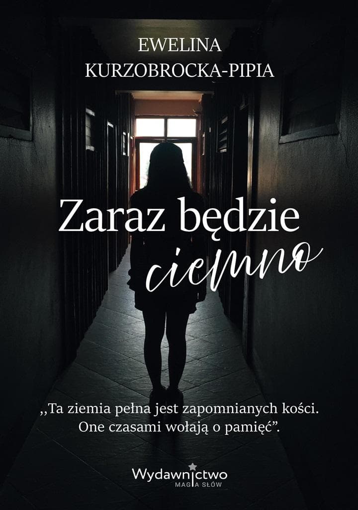 Zaraz będzie ciemno - Ewelina Kurzobrocka-Pipia, powieść obyczajowa