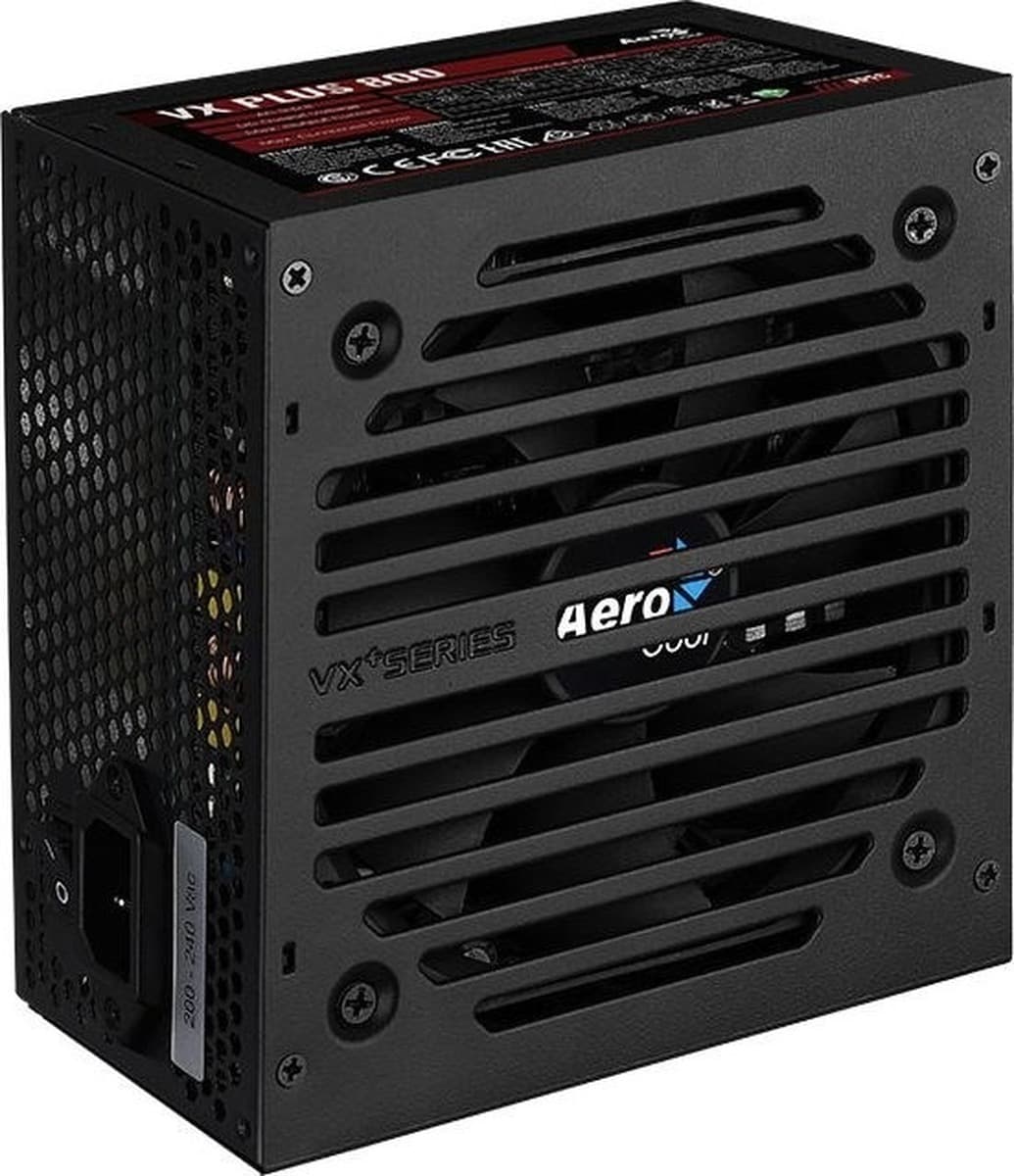 Zasilacz Aerocool PGS VX-800plus 800W 80+ czarny ATX