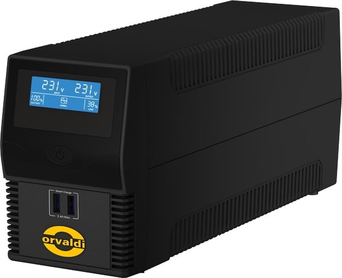 Zasilacz awaryjny Orvaldi ID650IEC UPS Line-Interactive 0,6 kVA 360 W