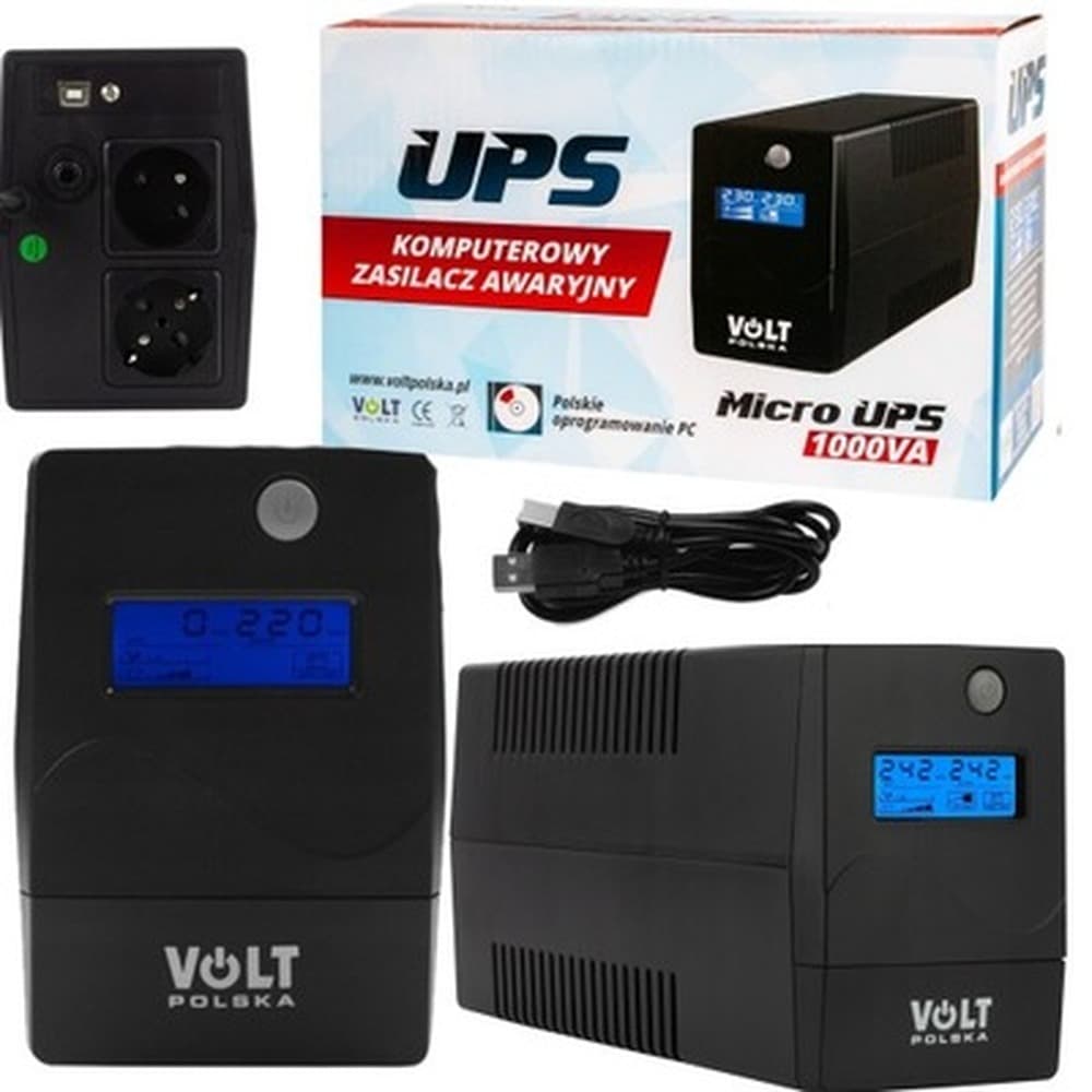 Zasilacz UPS awaryjny Line Interactive 850VA 480W Monolith