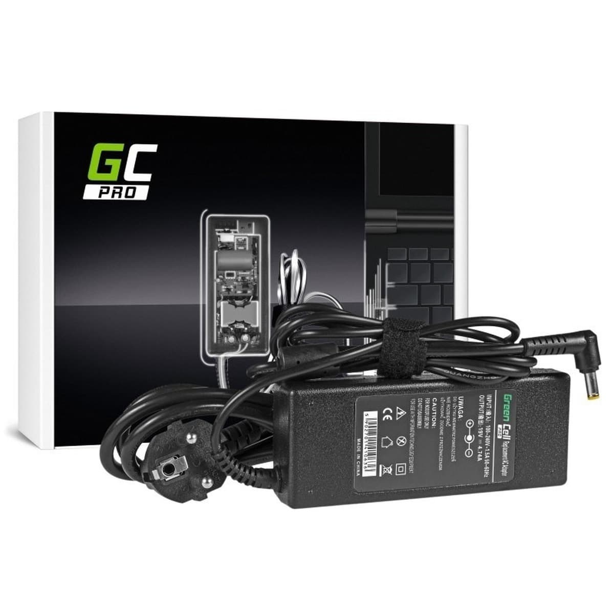 Zasilacz Green Cell AD02P do laptopa Acer 19V 4,74A 90W