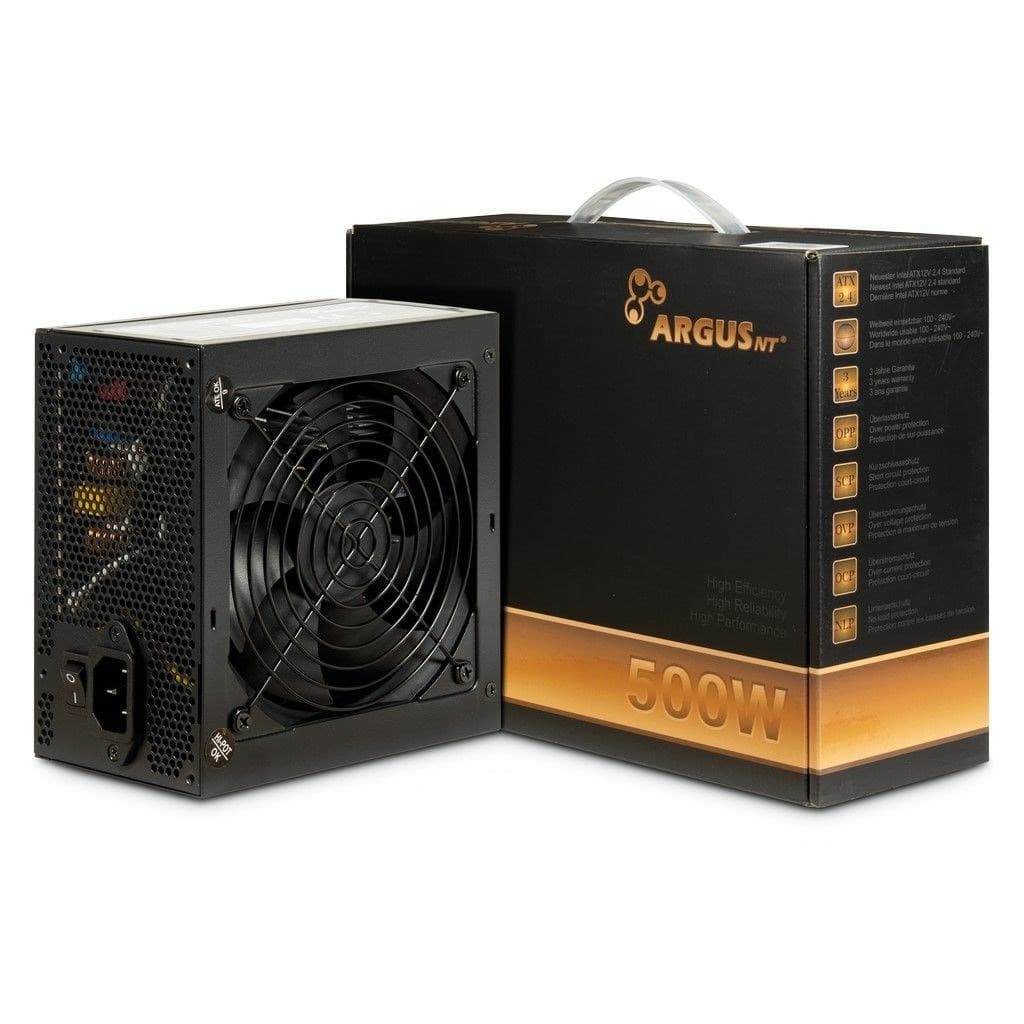 Inter-Tech ArgusNT BPS-500 Zasilacz Komputerowy 500W