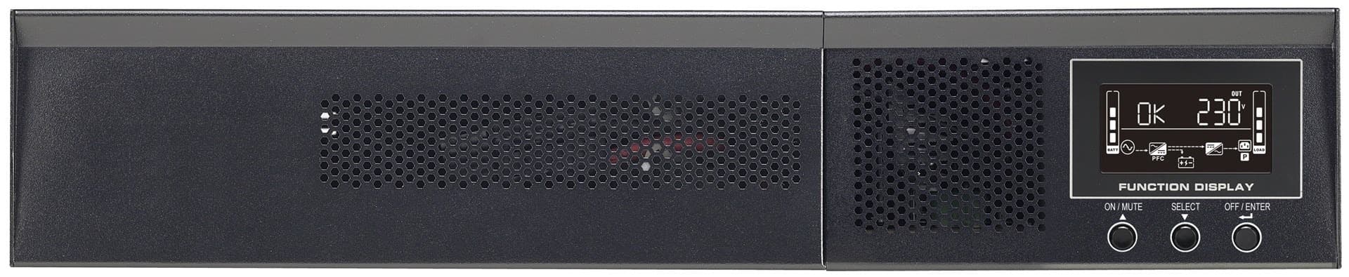 Zasilacz UPS Power Walker 1500VA On-Line PF1 Rack/Tower, 8x IEC, USB/RS-232