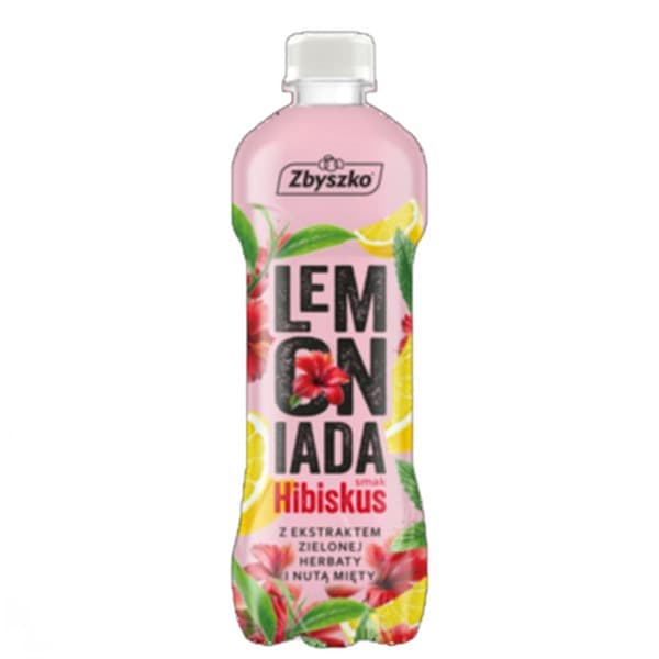 Zbyszko Lemoniada hibiskus niegazowana 555ml ( kaucja )