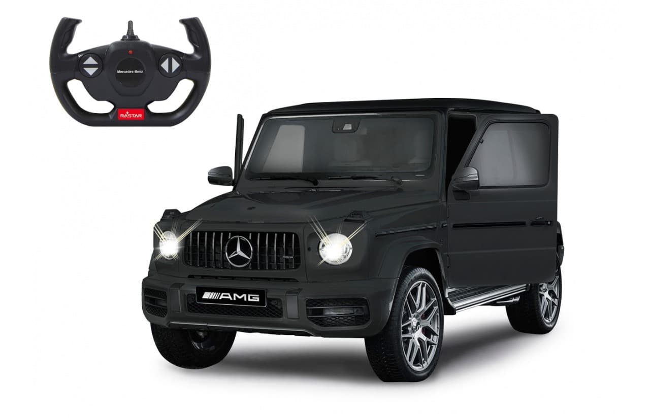 Zdalnie sterowane auto Mercedes G63 AMG 6+ czarne bez akumulatora