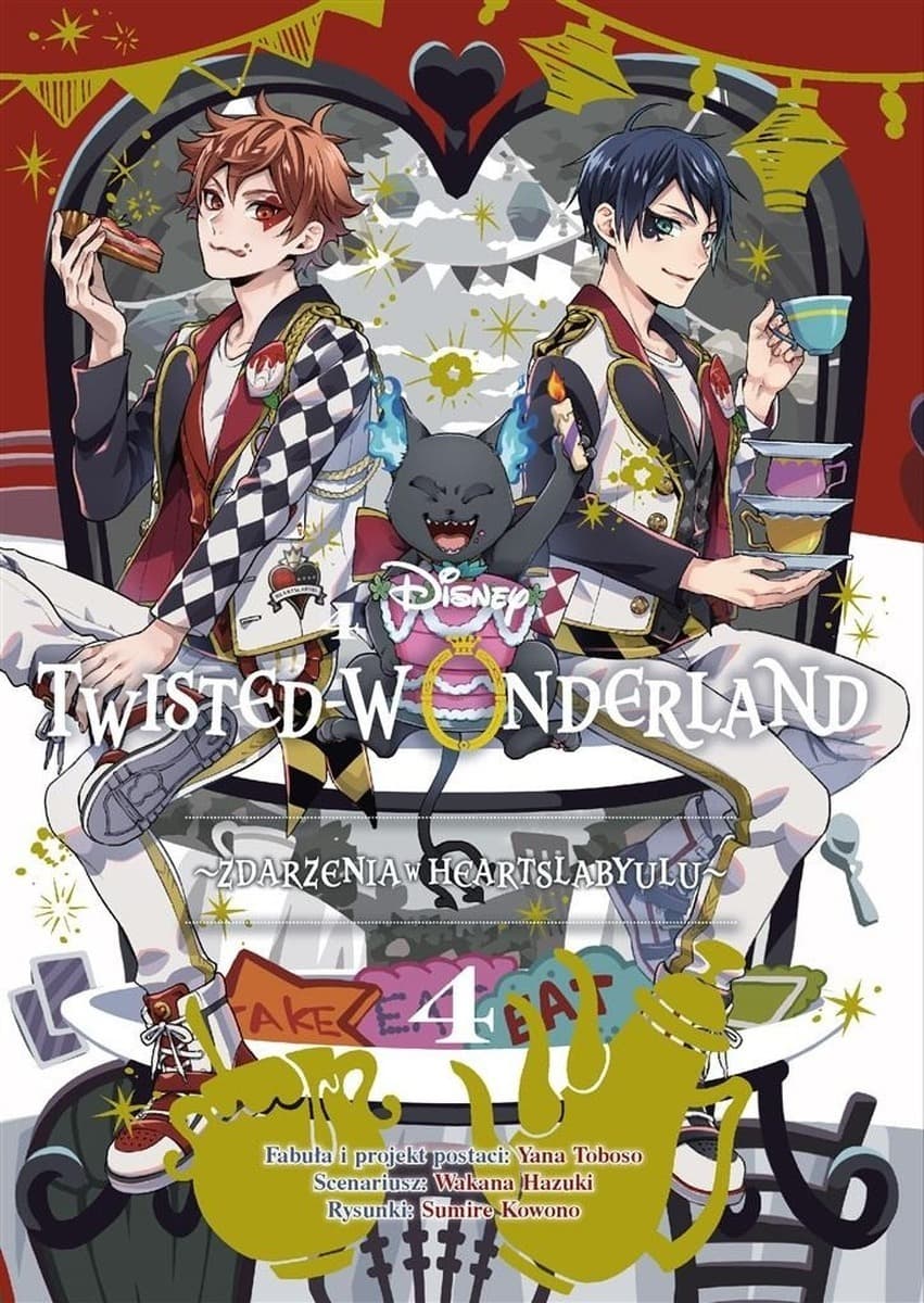 Zdarzenia w Heartslabyulu Tom 4 Manga Twisted-Wonderland