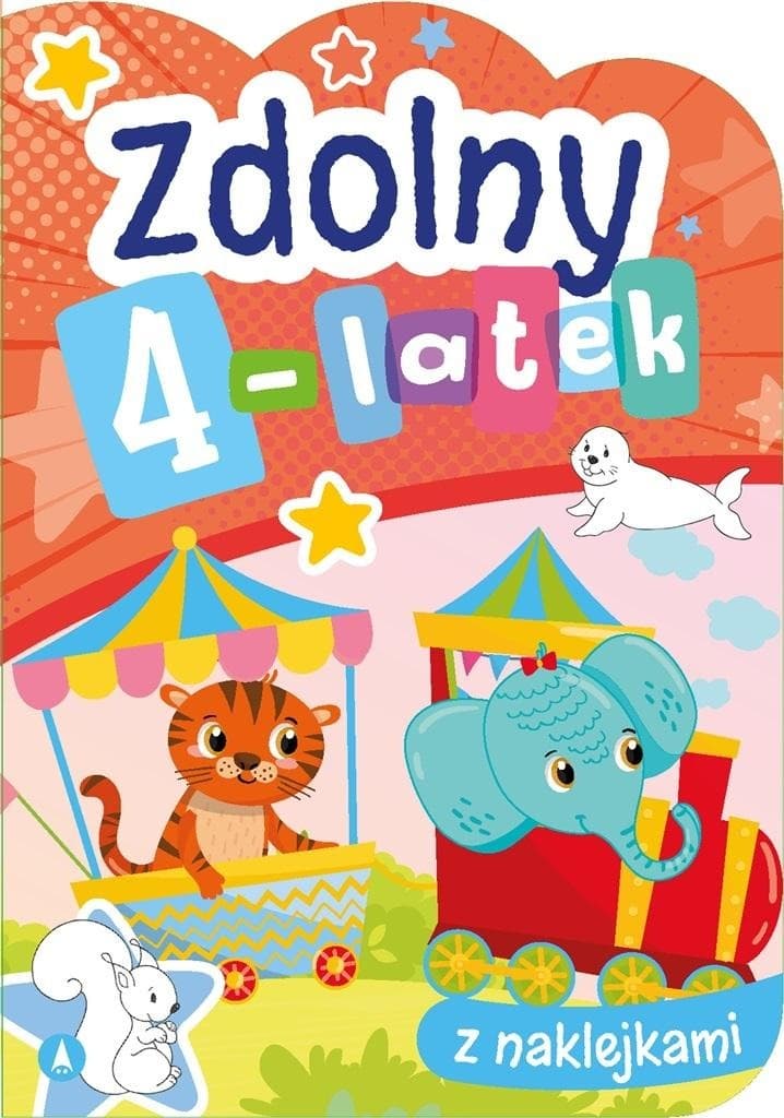 Zdolny 4-latek - Zeszyt Edukacyjny dla Dzieci