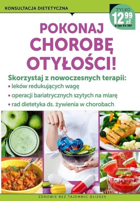 Pokonaj chorobę otyłość - poradnik zdrowotny o skutecznym leczeniu 100 stron