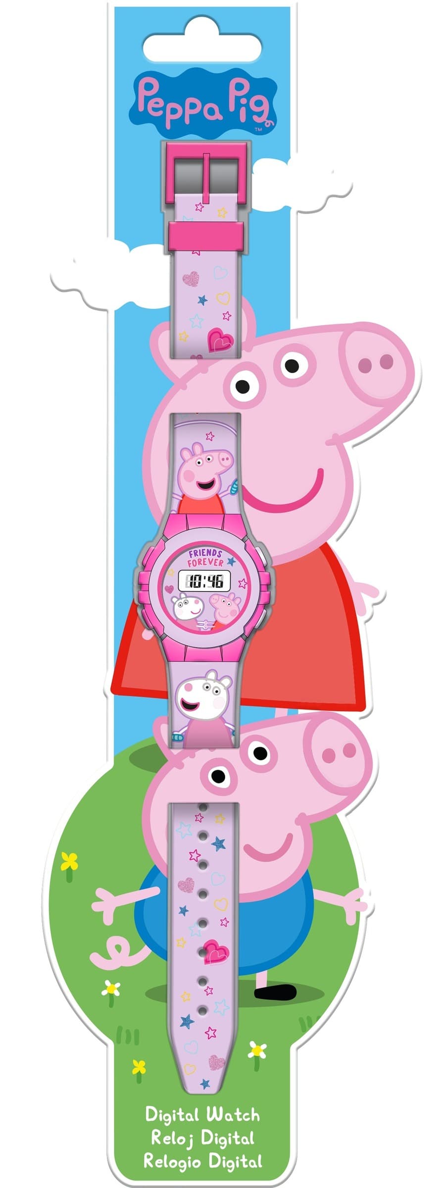 Zegarek cyfrowy KE02 ECO Peppa Pig