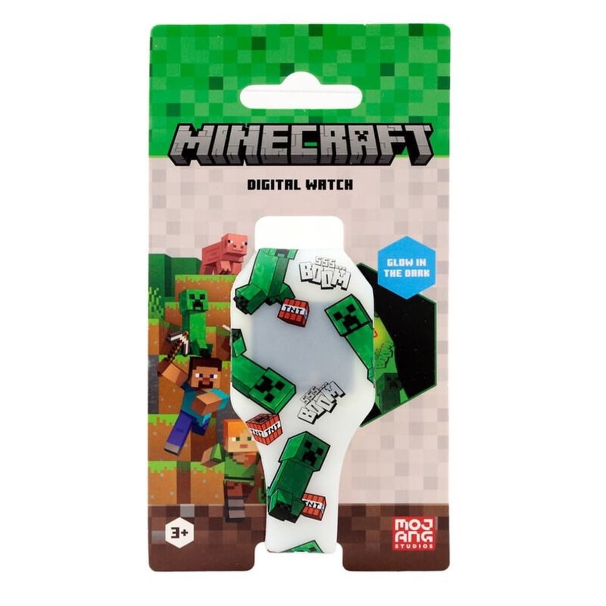 Zegarek cyfrowy Minecraft 1szt.mix WATC24