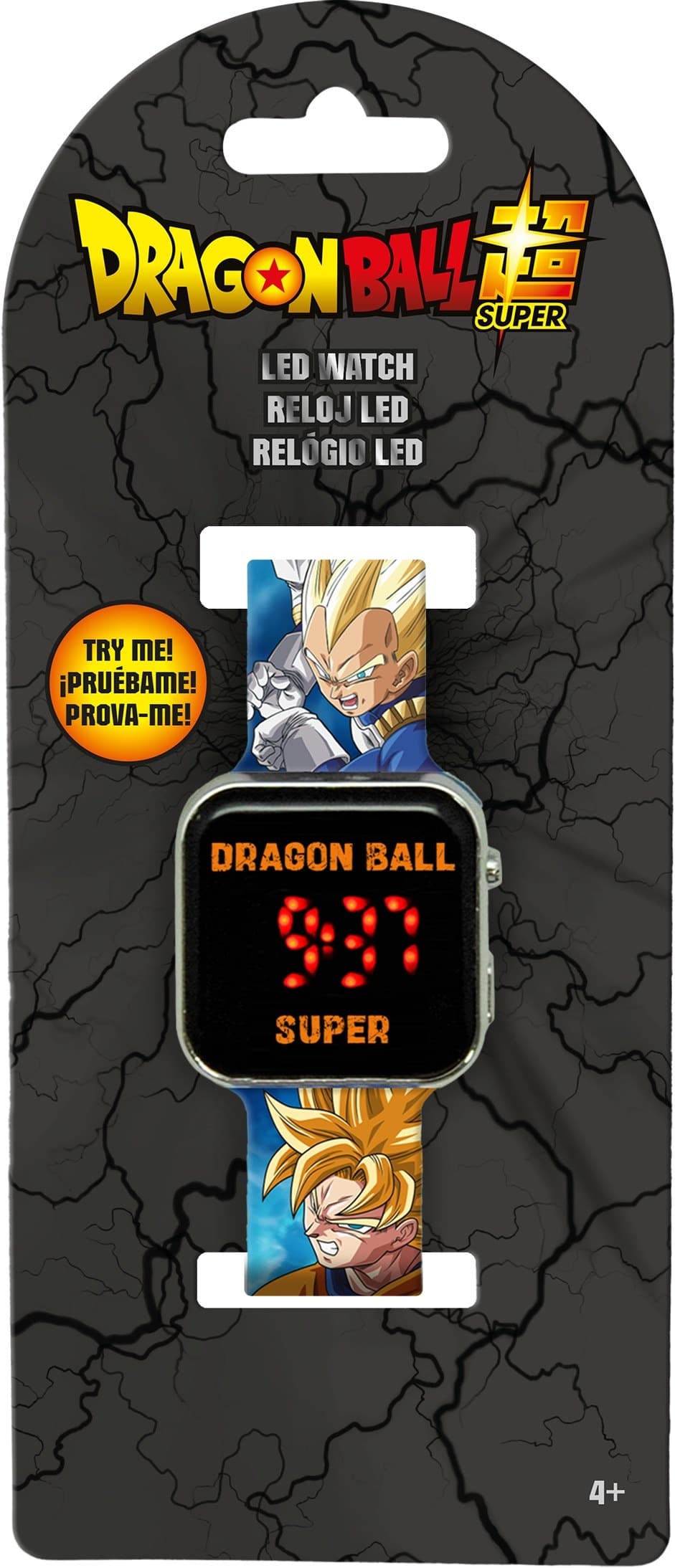 Zegarek LED z kalendarzem Dragon Ball Z