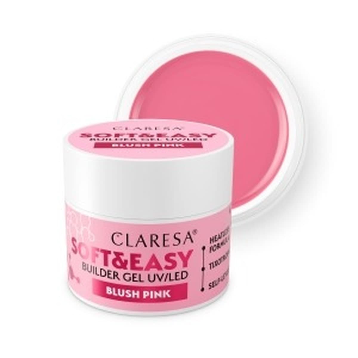 Żel budujący do paznokci Claresa Soft&Easy UV/LED 12 g Sweet Sugar
