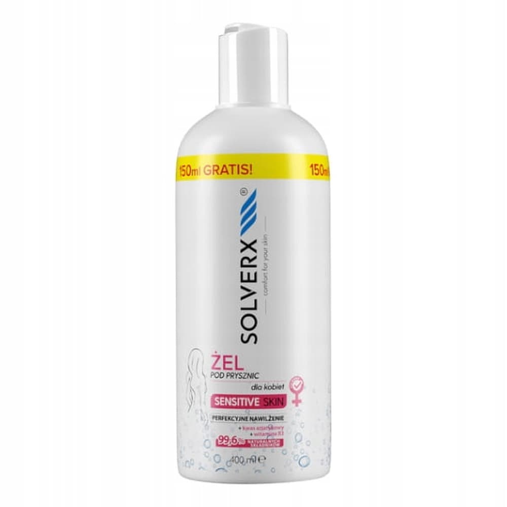 Żel do mycia ciała Solverx Sensi do skóry wrażliwej 250 ml
