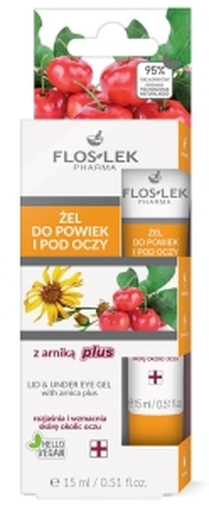 Żel Flos-Lek do okolic oczu z arniką 15 ml