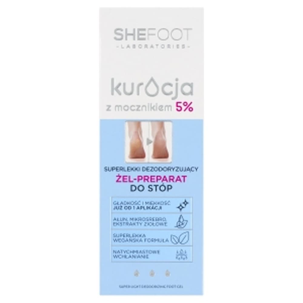Shefoot Żel do stóp z mocznikiem 5% 75 ml