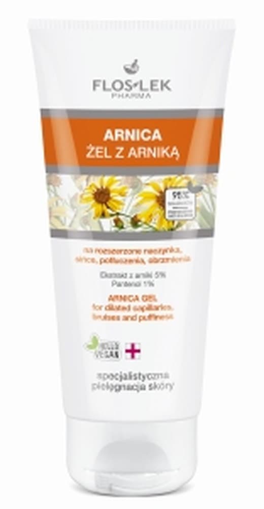 Żel Flos-Lek do twarzy i ciała Arnica na naczynka 200 ml