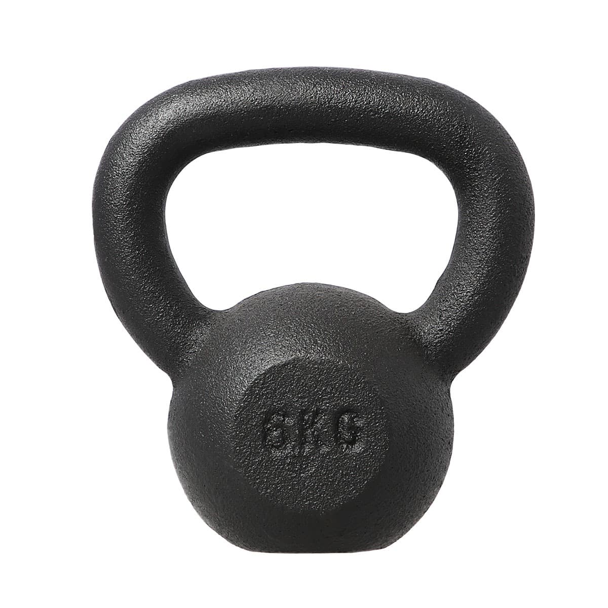 Żeliwny Kettlebell HMS 6 kg do treningu funkcjonalnego