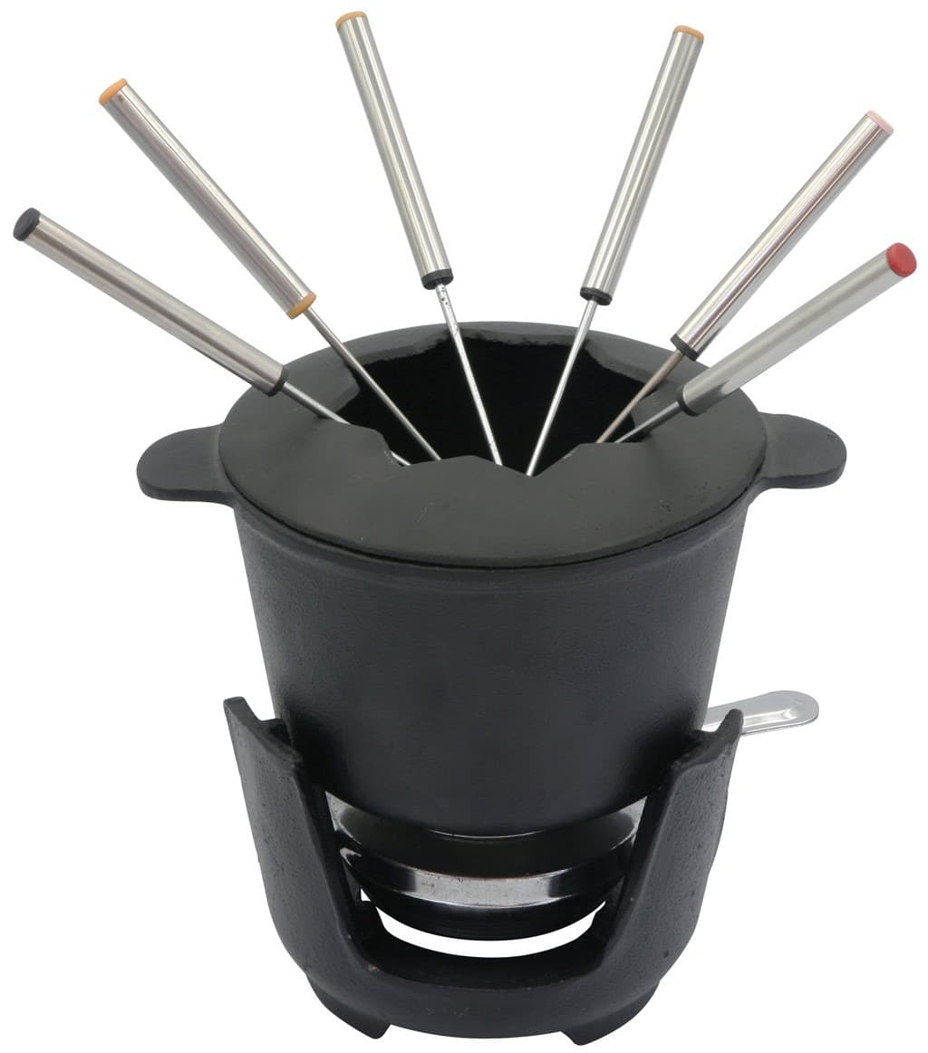 Zestaw do Fondue żeliwny Kinghoff z 6 widelcami