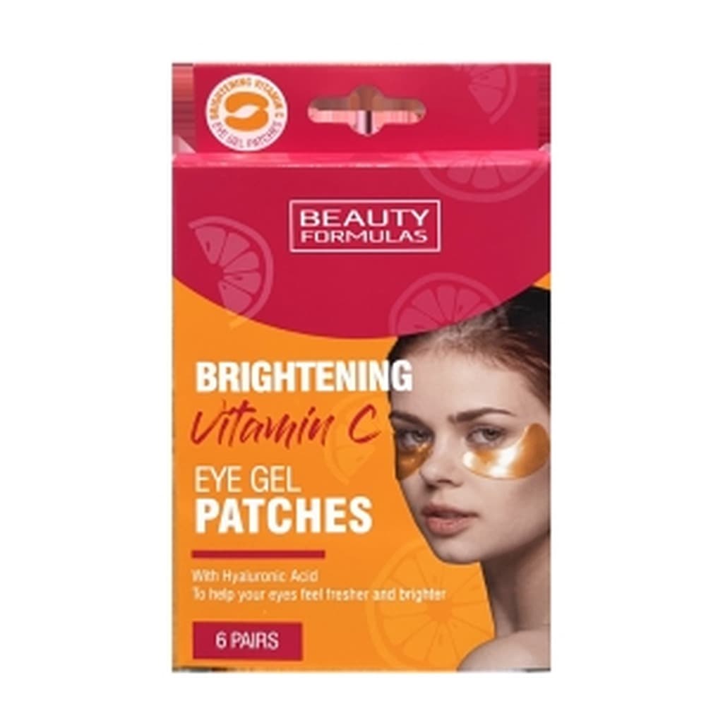Beauty Formulas Żelowe płatki pod oczy z witaminą C rozjaśniające