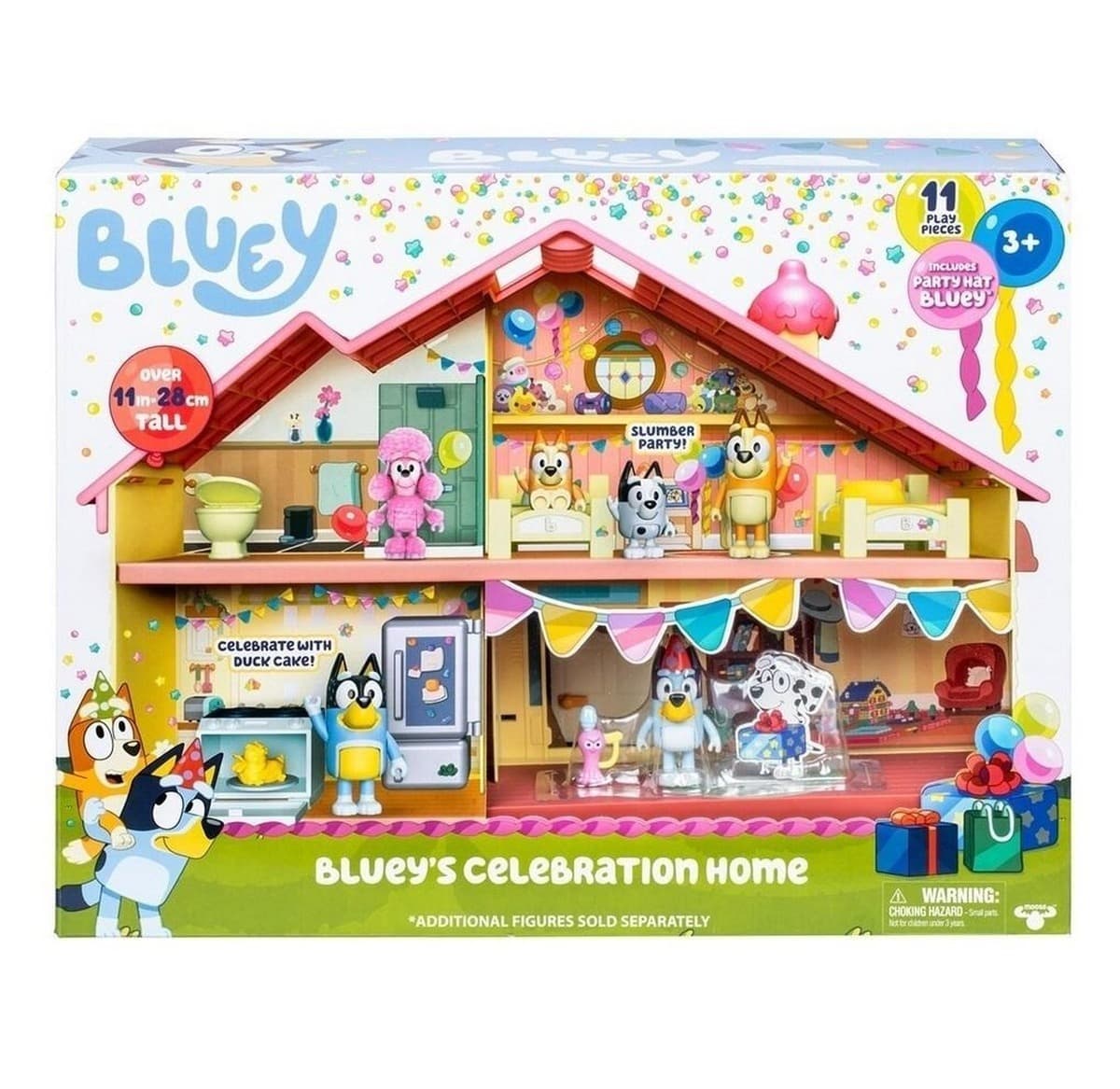 Zestaw Bluey Dom rodzinny Celebration BLU17669