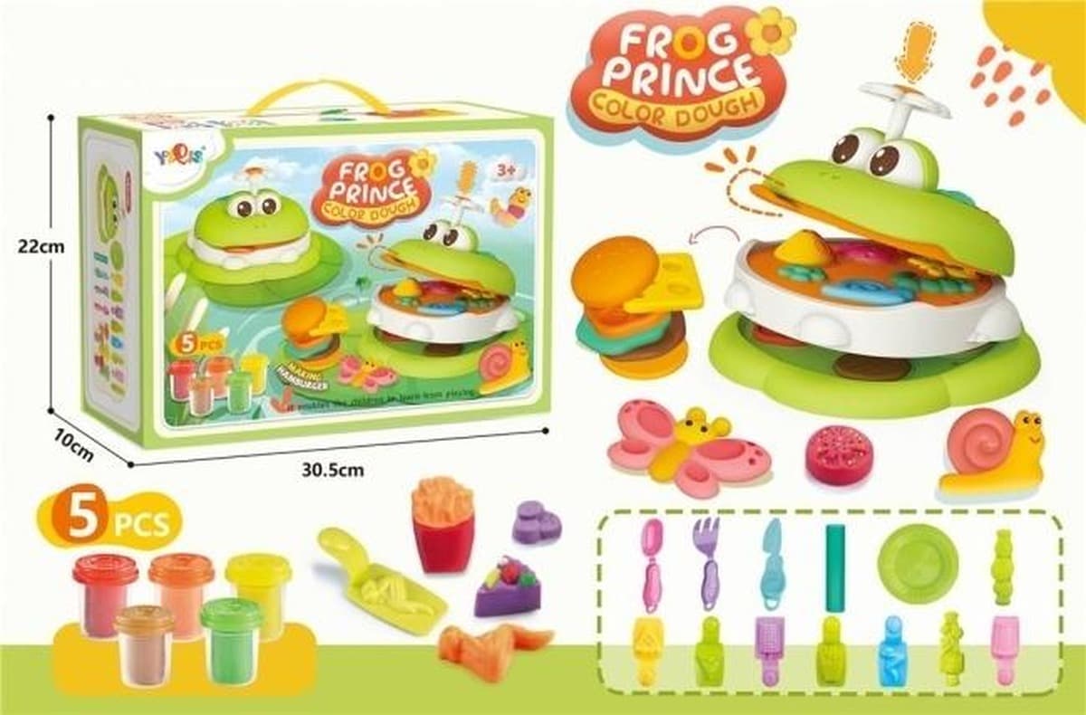 Zestaw ciastoliny do modelowania fast food