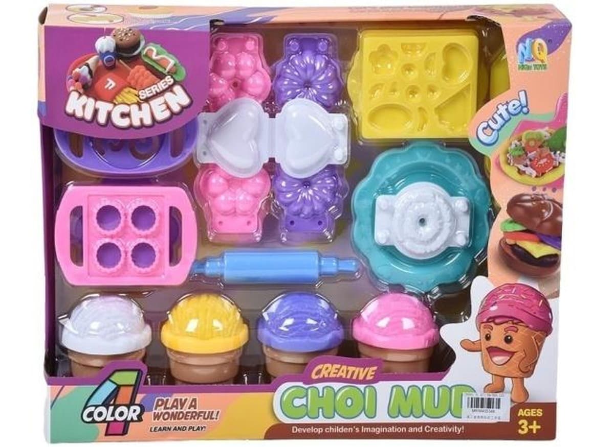 Zestaw dla dzieci ciastoliny kuchennej Creative Choi Mud