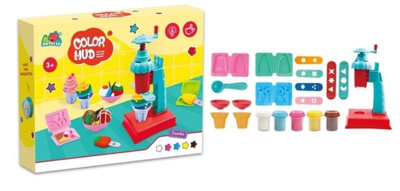 Zestaw Do Ciastoliny Cabo-Toys 5 kolorów z maszynką i foremkami 34 x 27 cm