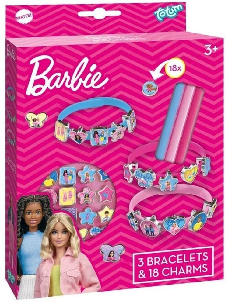 Zestaw do tworzenia bransoletek Barbie z charmsami